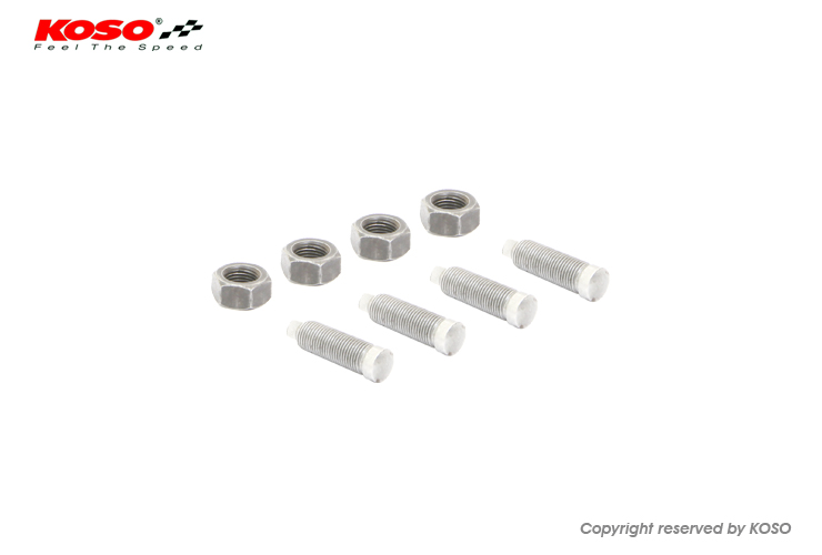 KOSO 大頭搖臂螺絲組 (附專用搖臂螺帽 4PCS)
